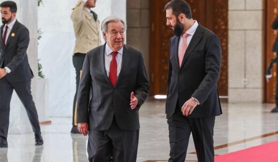 UN-Generalsekretär Guterres besucht Damaskus nach 15 Jahren