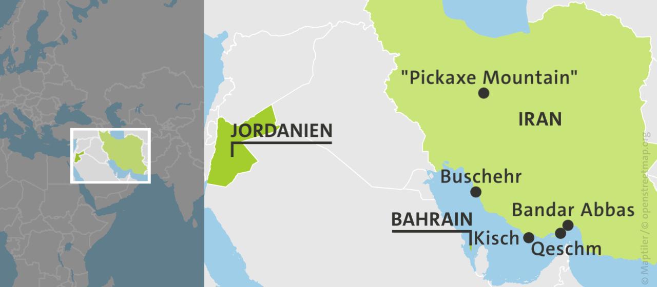 US-Militär fängt Raketenangriff aus Iran ab