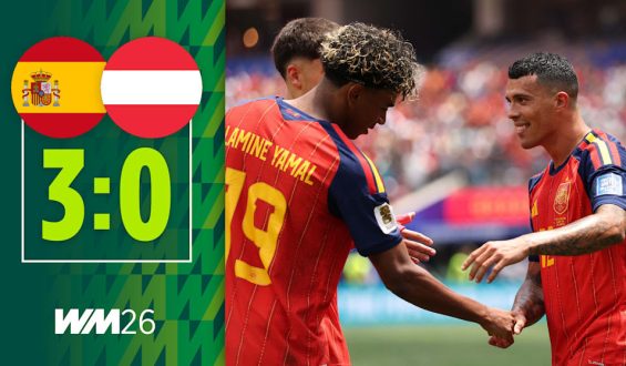 Spanien besiegt Österreich im WM-Sechzehntelfinale