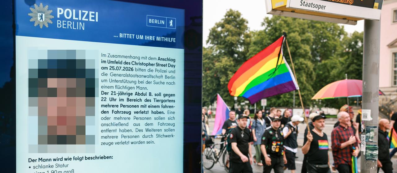 Verbindungen des mutmaßlichen CSD-Attentäters zum IS
