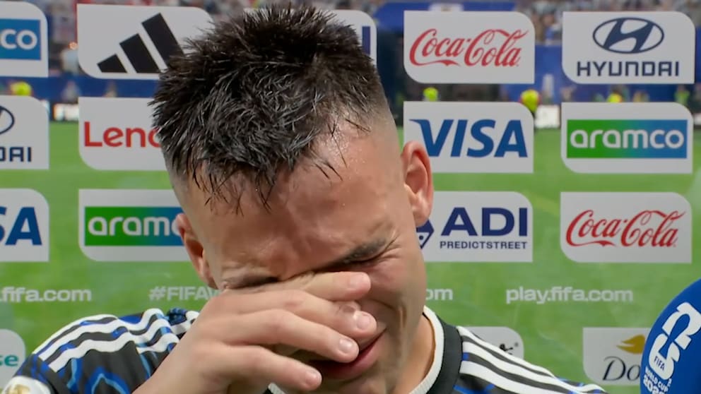 Emotionales Interview mit Argentinien-Star Lautaro Martinez