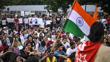Proteste gegen Modi: Korruptionsvorwürfe in Indien
