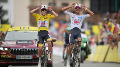Pogacar dominiert schwerste Etappe der Tour de France