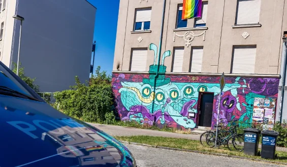 Mutmaßlicher Brandanschlag auf Wohnprojekt in Cottbus
