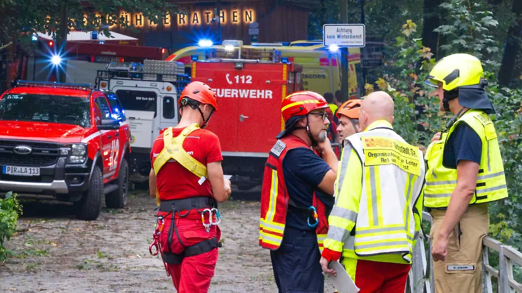 Unwetter in der Sächsischen Schweiz: Toter und Verletzte