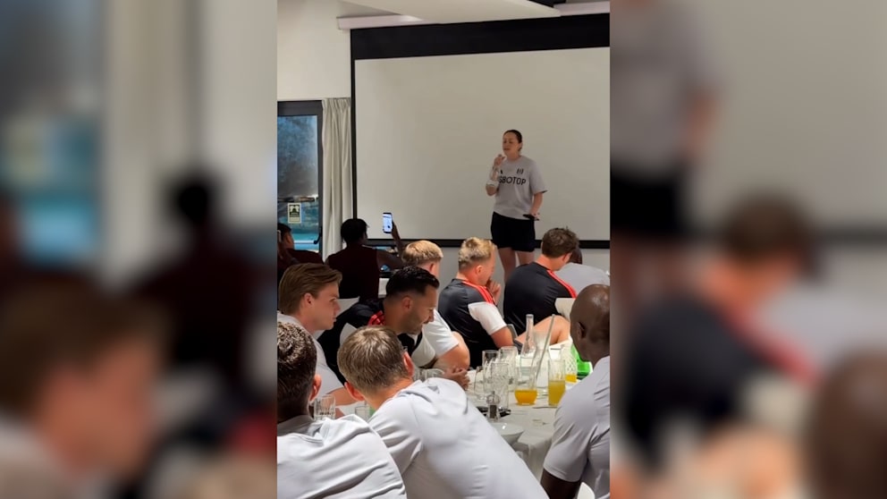 Überraschender Auftritt der Ernährungswissenschaftlerin beim FC Fulham