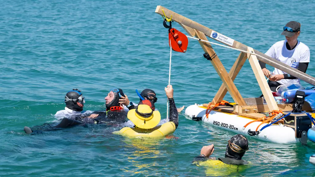 Apnoetaucher knapp am Rekord im Starnberger See gescheitert