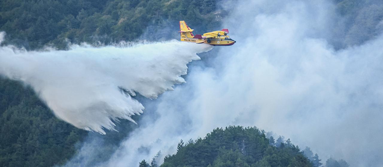 Waldbrand am Gardasee unter Kontrolle