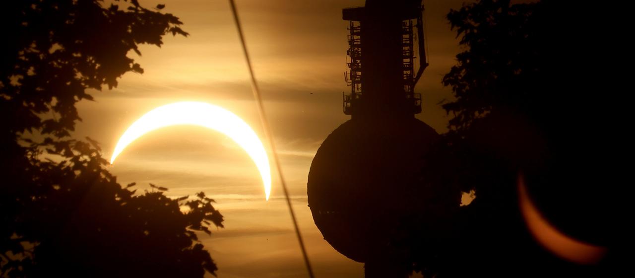 Sonnenfinsternis über Deutschland: Ein Spektakel am Himmel