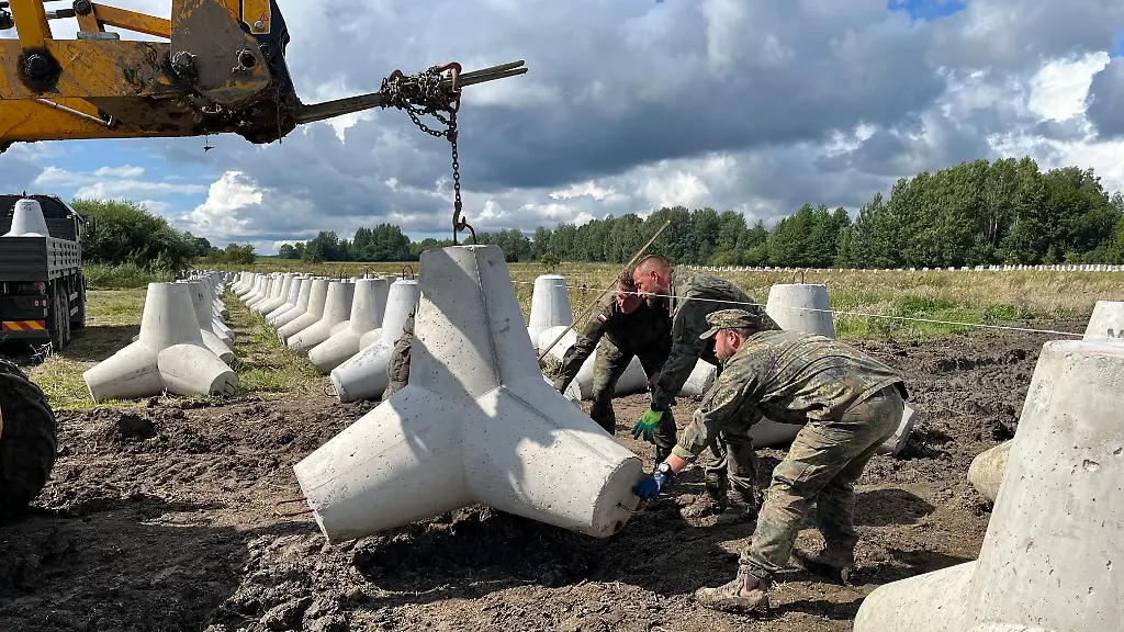 Polen verstärkt Grenzen mit Projekt ‚Ostschild‘