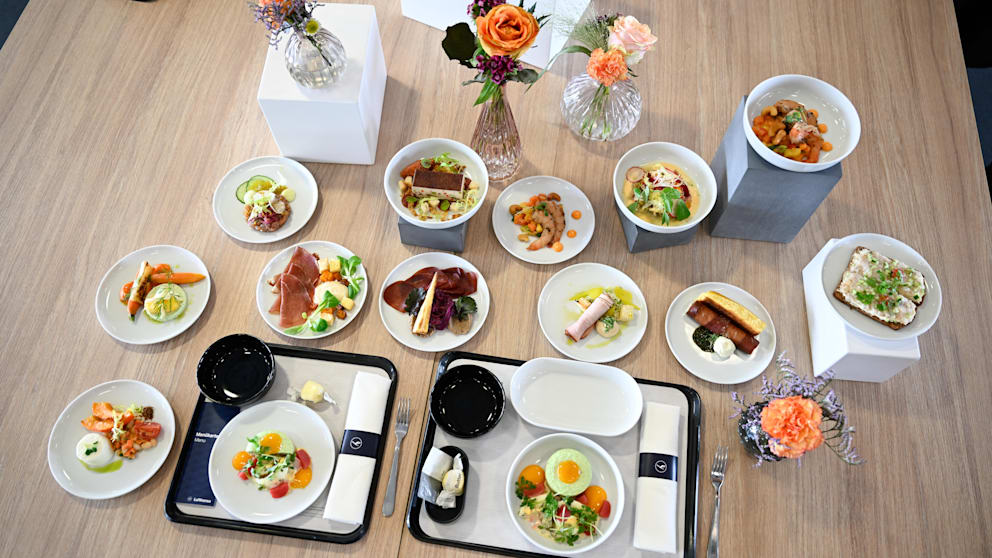 Neue Gourmetküche bei Lufthansa: Ein Eindruck vom Essenstasting