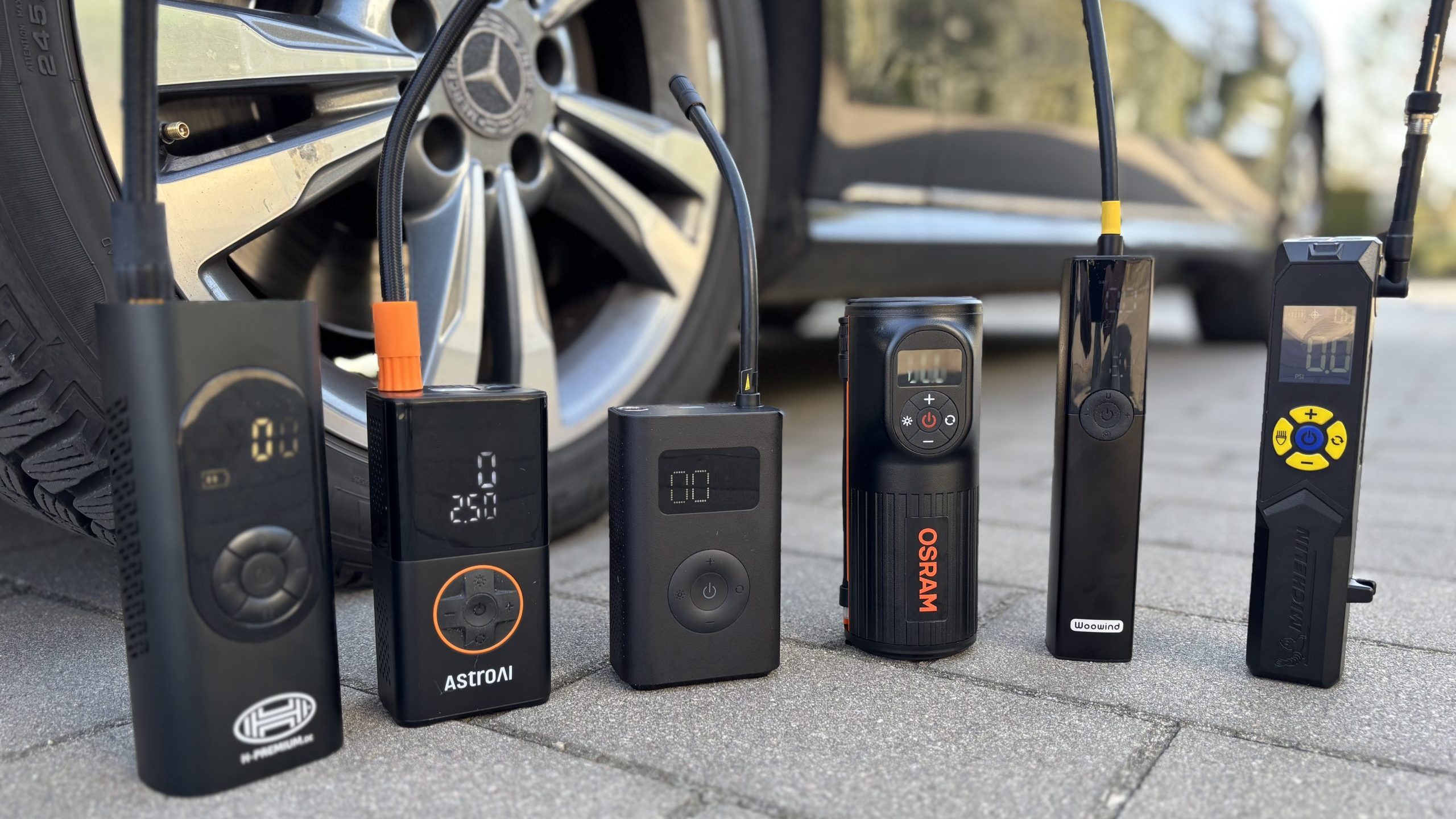 Akku-Luftpumpen im Vergleich: Leistung, Bedienung und Genauigkeit im Test