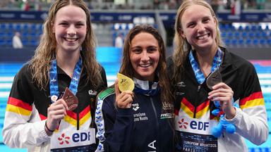 Deutsche Erfolge bei der Schwimm-EM in Paris