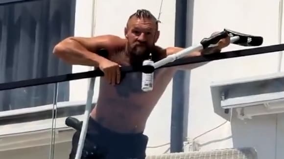 Drohnen-Lieferung bei UFC-Comeback