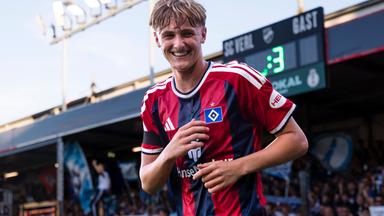 Louis Lemke schreibt beim HSV Geschichte