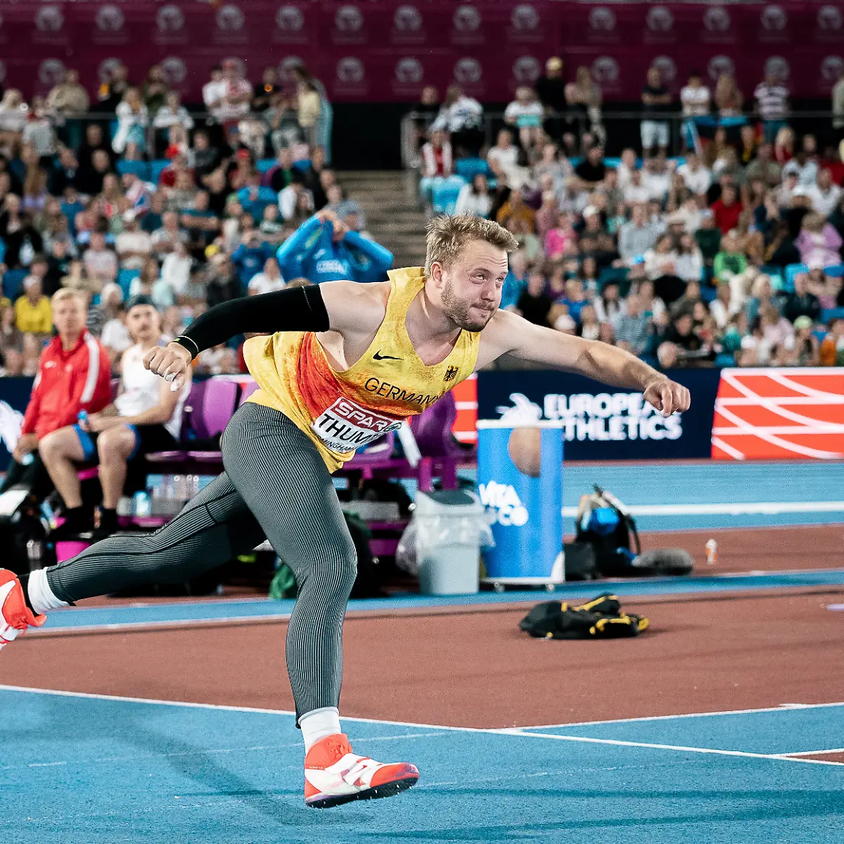 Silber für EM-Debütanten: Julian Weber holt Speer-Gold