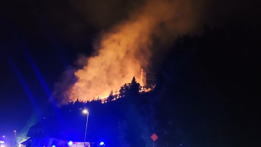 Schwarzwald in Flammen: Evakuierung der Bewohner notwendig