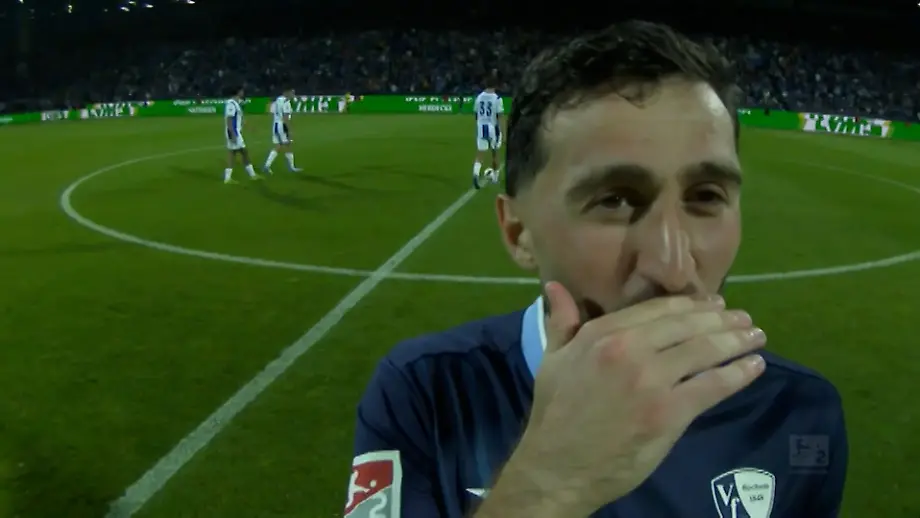 Bochum-Profi Berkan Taz sorgt für Verwirrung bei Refs mit Hand-Geste