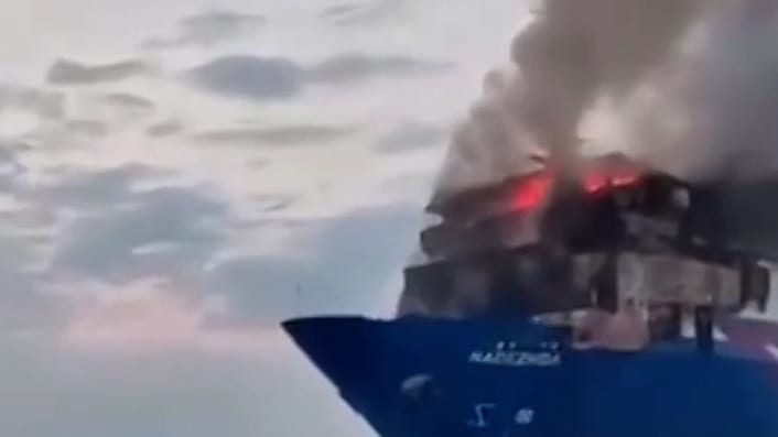 Drohnenangriff auf Frachter im Schwarzen Meer