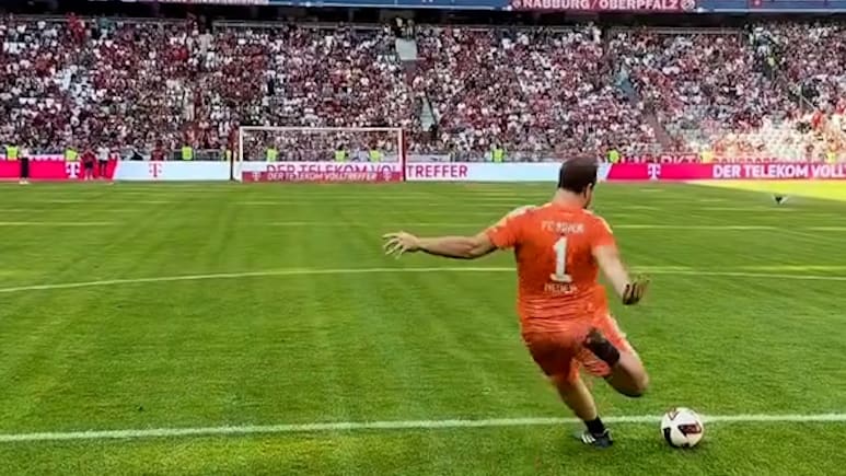 Bayern-Fan auf der Suche nach Glück