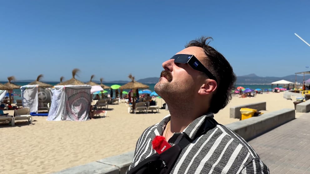 Sonnenfinsternis versetzt Mallorca in Staunen