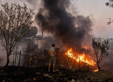 Unternehmer für Waldbrand in Griechenland verantwortlich