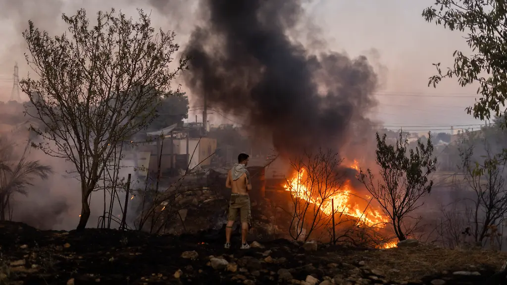 Unternehmer für Waldbrand in Griechenland verantwortlich