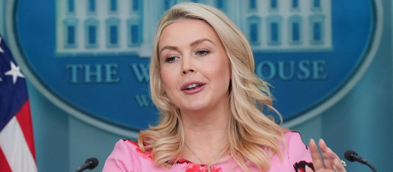 Karoline Leavitt verlässt ihre Position als Pressesprecherin des Weißen Hauses