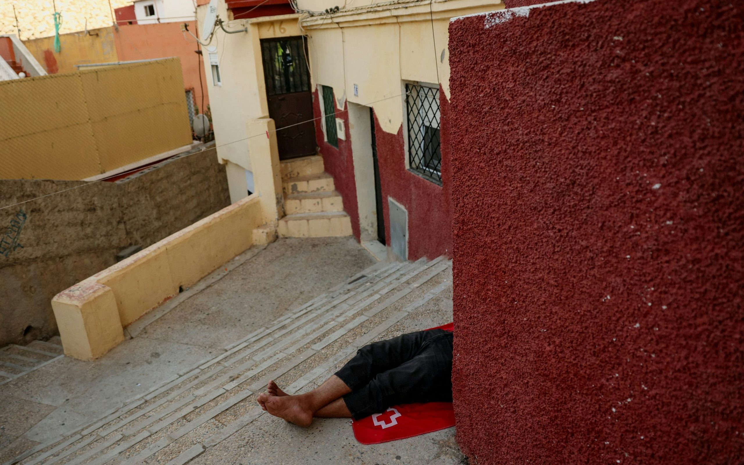 Schwierige Situation in Ceuta: Tausende verstecken sich in der Hoffnung auf eine bessere Zukunft