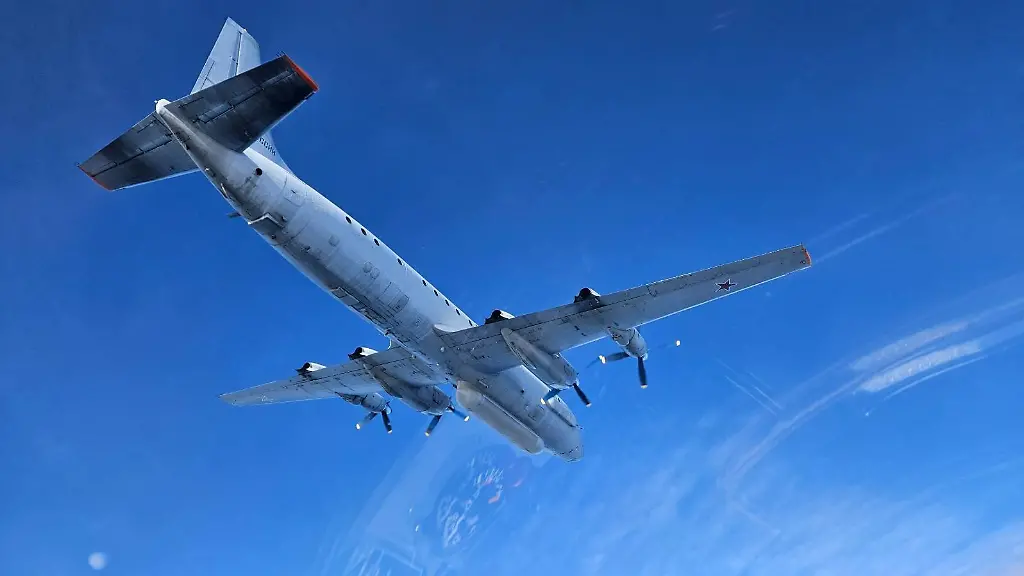 Abfangaktion der polnischen Luftwaffe über der Ostsee