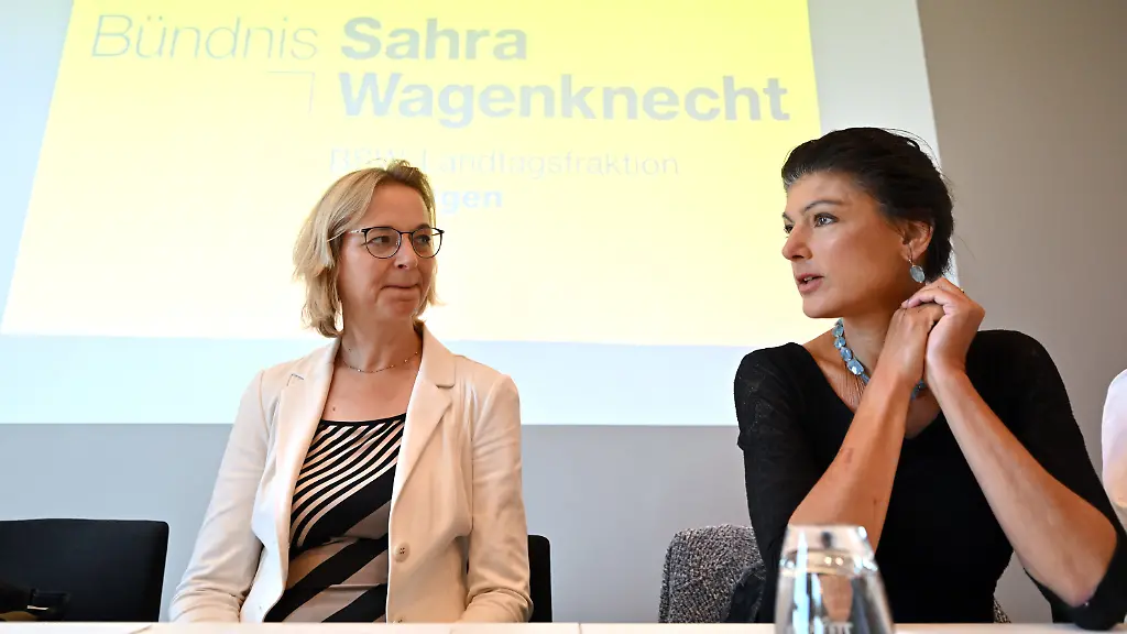 Konflikte innerhalb des BSW gefährden Koalition in Thüringen