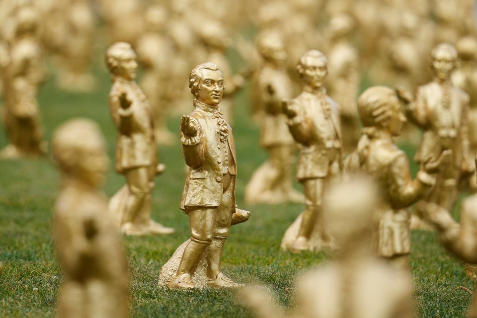 Diebstahl von Mozart-Skulpturen in Salzburg