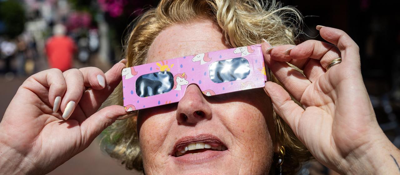 Sonnenfinsternis und Perseiden-Sternschnuppen an einem Abend