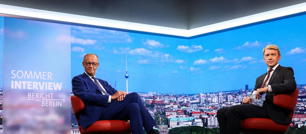 Faktencheck: Aussagen von Bundeskanzler Merz im ARD-Sommerinterview