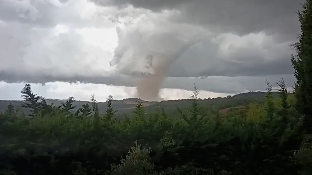 Verheerender Tornado in Südfrankreich