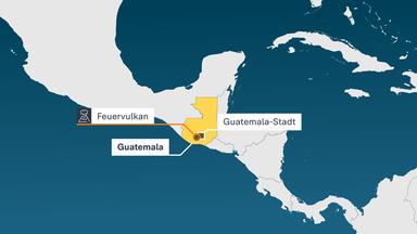 Vulkanausbruch in Guatemala beeinflusst Tausende Menschen