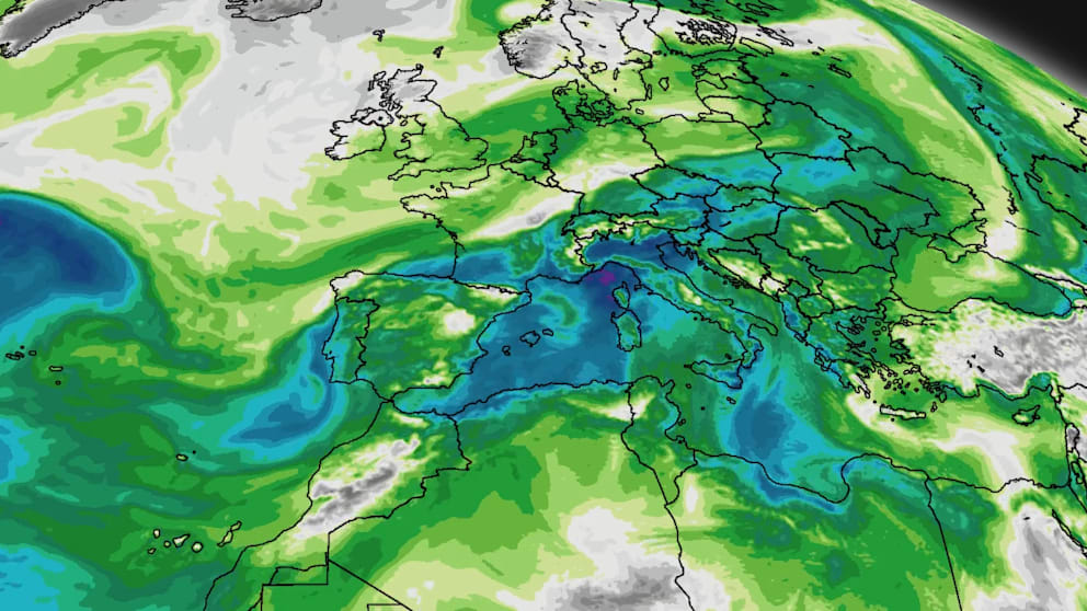 Ferien-Alarm am Mittelmeer: Unwetter erreichen Spanien, Frankreich und Italien