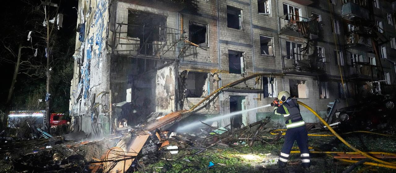 Russische Angriffe auf Kiew nehmen erneut zu