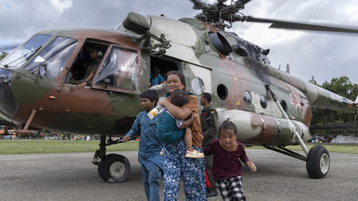 Nepal und Tibet: Internationale Hilfen und Rettungsmaßnahmen