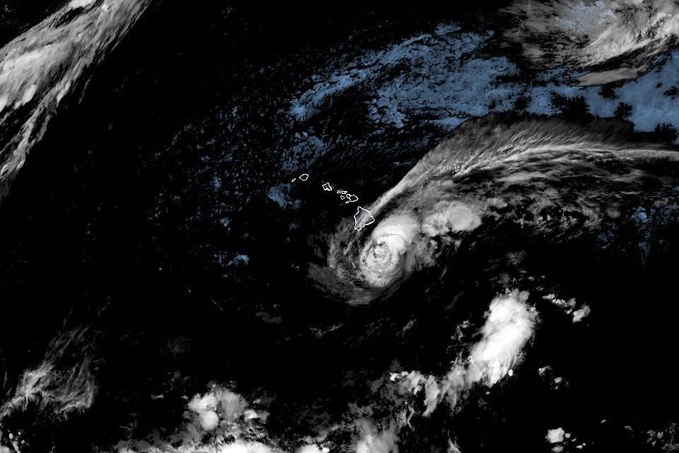 Hurrikan „Lala“ nähert sich Hawaii