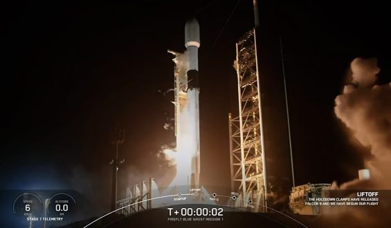 SpaceX-Rakete kollidiert mit dem Mond