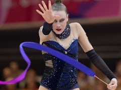 Ukrainische Gymnastinnen brillieren bei Weltmeisterschaft