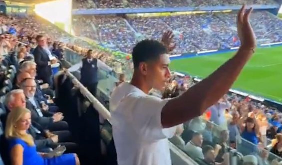 Emotionaler Empfang für Jude Bellingham im Stadion