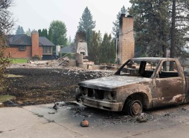 Brände in Washington verwüsten Wohngebiete