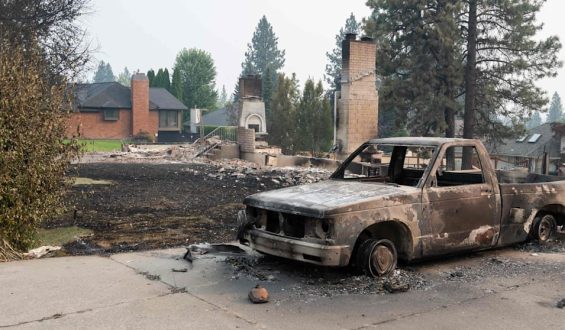 Brände in Washington verwüsten Wohngebiete