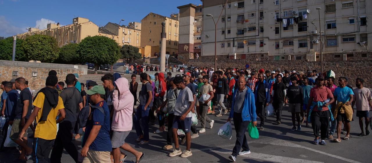 Unterkünfte für Migranten in Ceuta: Spaniens Reaktion