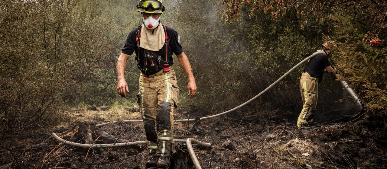 Waldbrand an der deutsch-belgischen Grenze: Herausforderungen und internationale Hilfe