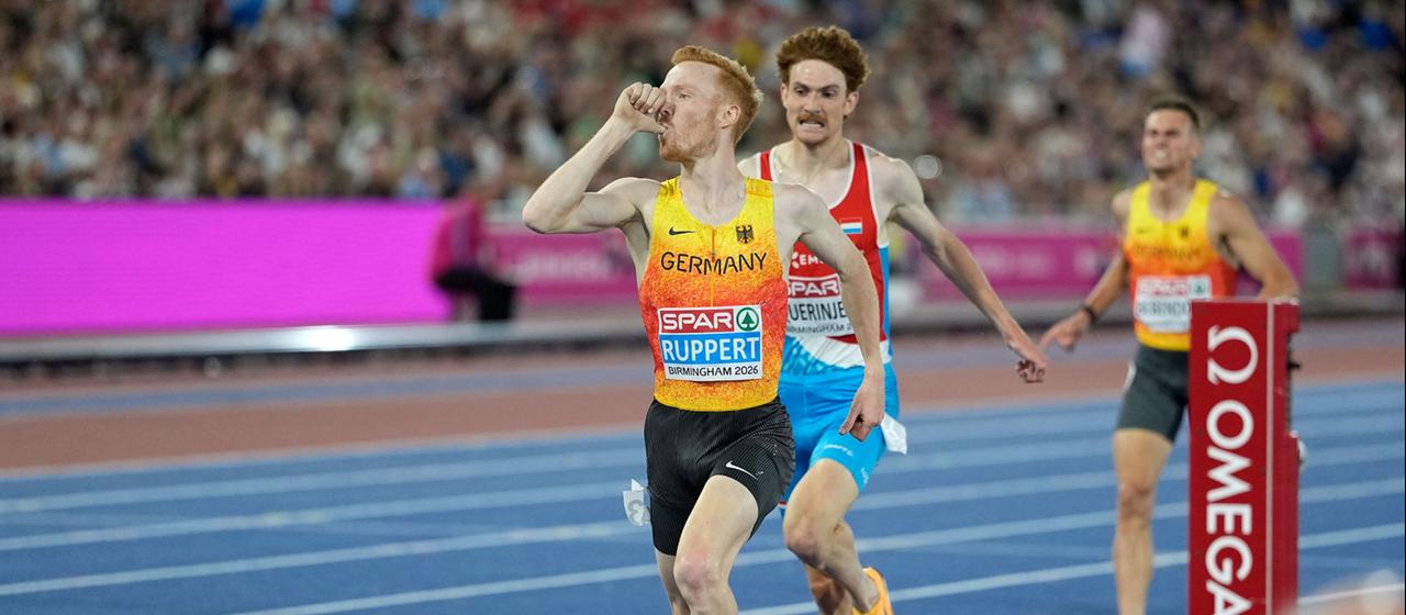 Ruppert gewinnt Gold bei Leichtathletik-EM