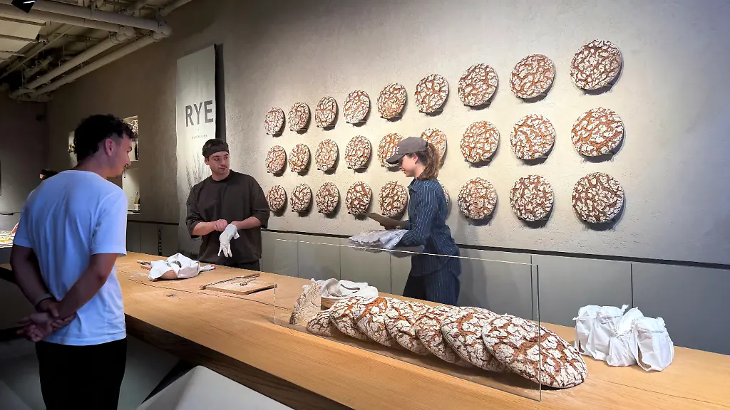 Luxuriöses Roggenbrot im New Yorker Soho