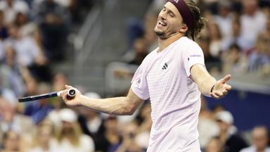 Alexander Zverev erreicht das Halbfinale der US Open